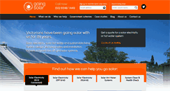 Desktop Screenshot of goingsolar.com.au